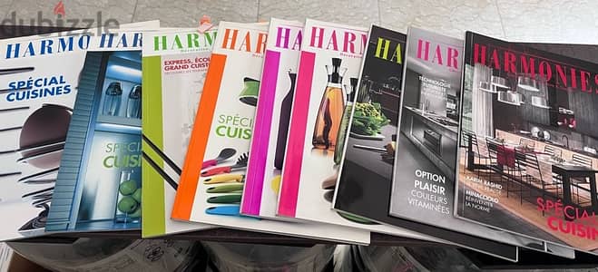 HARMONIES Spécial CUISINES (9 magazines)