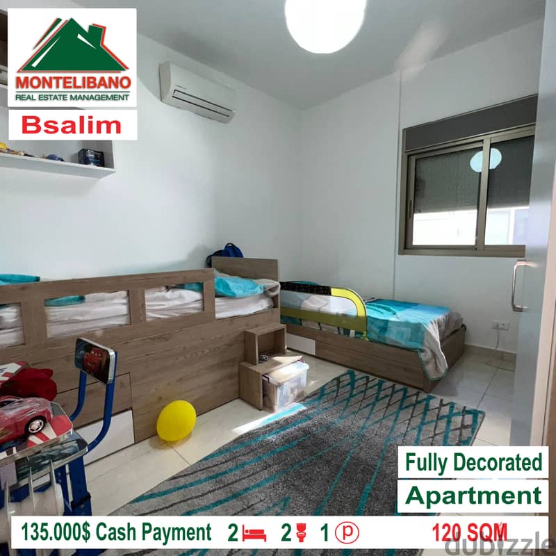 Fully decorated apartment for sale in BSALIM!!!! 2