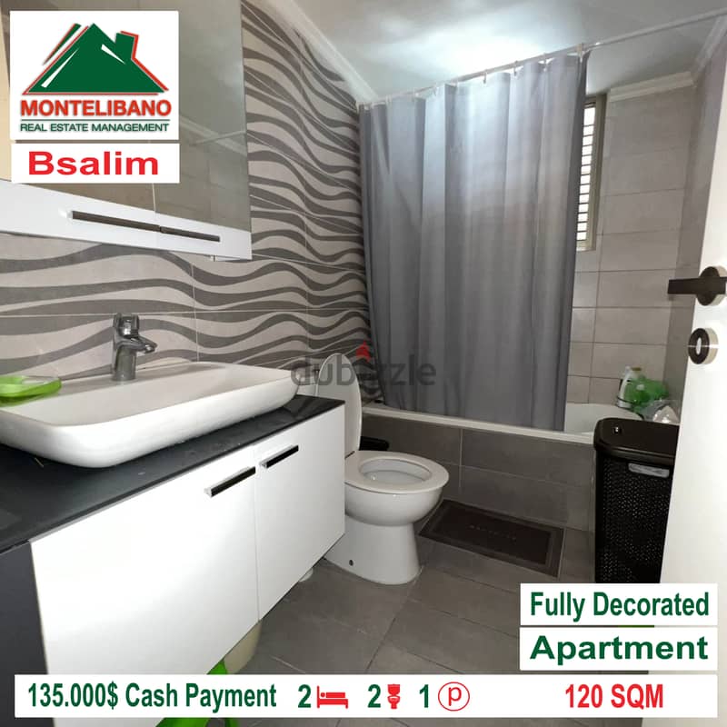 Fully decorated apartment for sale in BSALIM!!!! 3