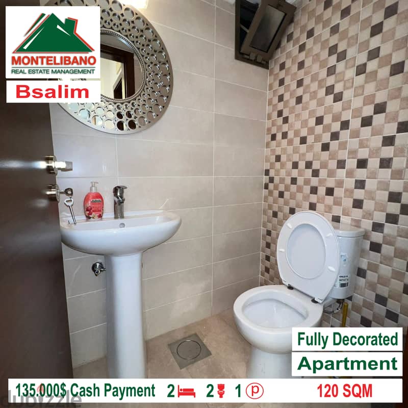 Fully decorated apartment for sale in BSALIM!!!! 4