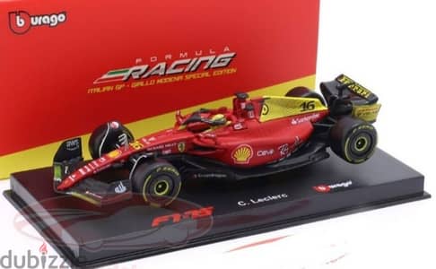 Charles Leclerc F1-75 (2022) diecast car model 1;43.