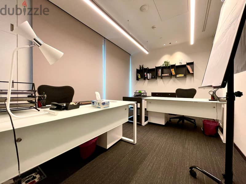 JH24-3362 Furnished office 270m for rent in Achrafieh, $ 5,000 cash 8