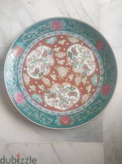 plate ceramic gold imari hand painted, antique chineese item