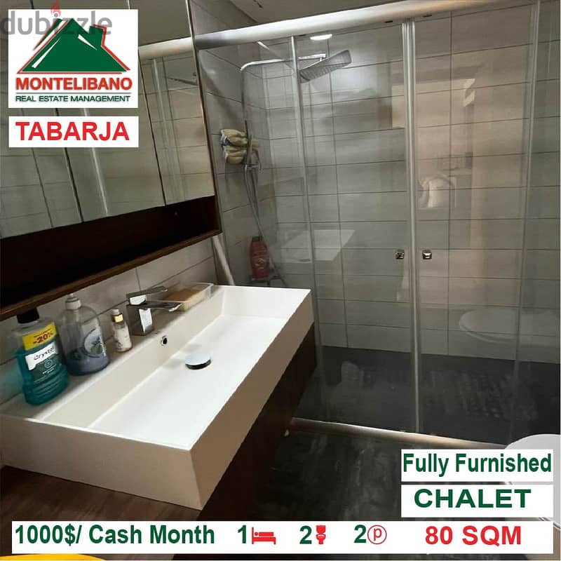 1000$/Cash Month!! Chalet for rent in Tabarja!! 3