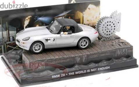 BMW Z8 (James Bond The Movie) diecast car model 1;43.