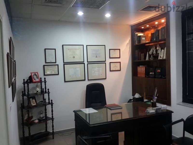 Designed office in corporate building achrafieh prime location 4