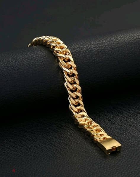 Men gold bracelet 2