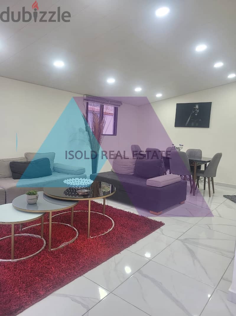 Fully furnished 130 m2 apartment+open nature view for rent in Bsalim 4