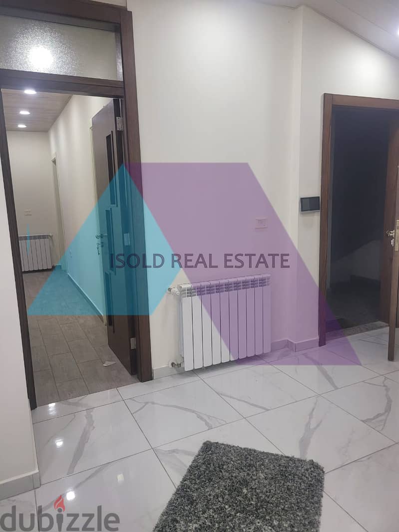 Fully furnished 130 m2 apartment+open nature view for rent in Bsalim 7
