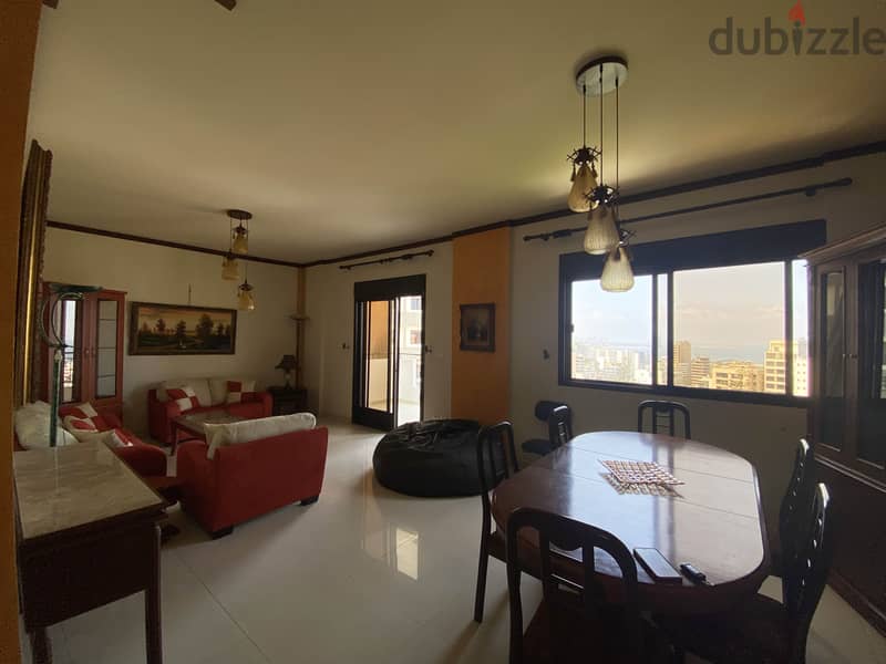 160 SQM Semi-Furnished Apartment for Rent in Jal El Dib, Metn 1