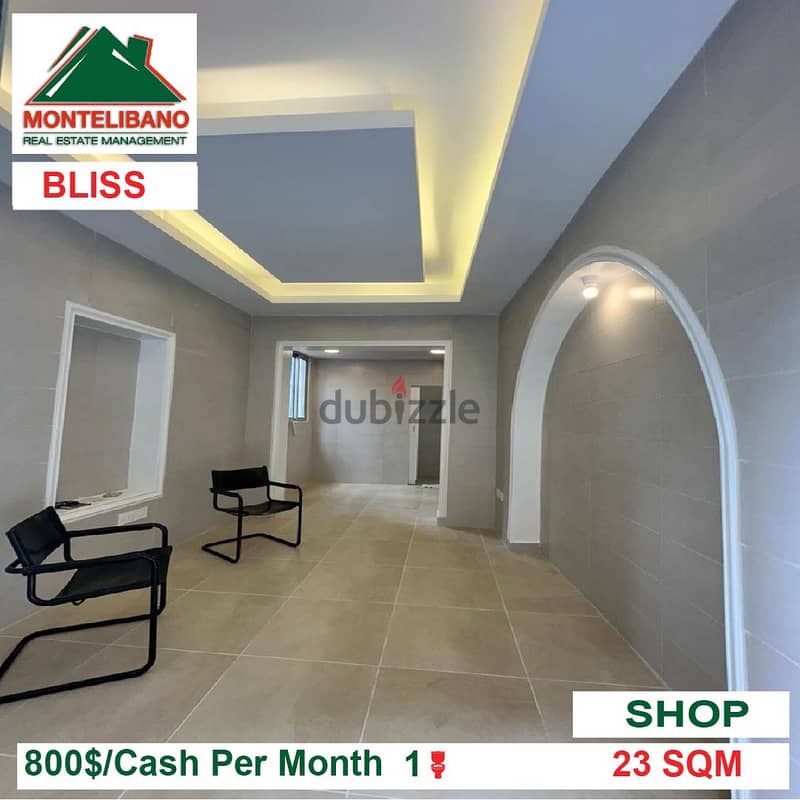 800$!! Shop for rent located in Bliss 0