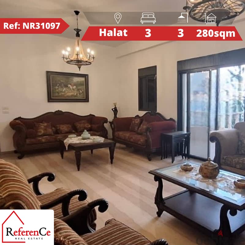 Amazing Furnished apartment in Halat شقة للبيع في حالات 0