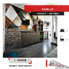Chalet for rent in Kaslik 60 sqm ref#chk421
