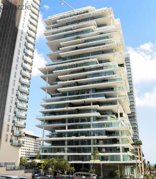Beirut Terraces. Sea view apartment. high floor 7