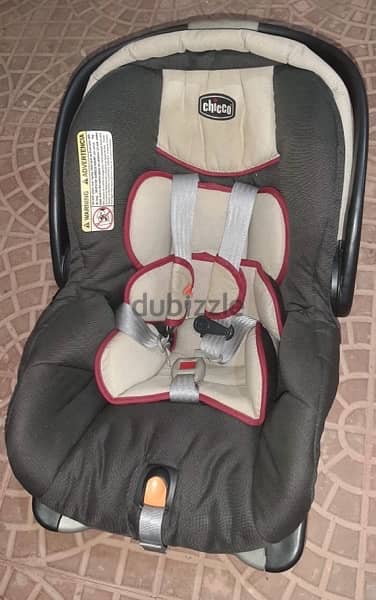 stroller Chicco with car seat 3