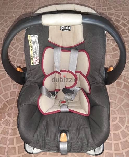 stroller Chicco with car seat 4