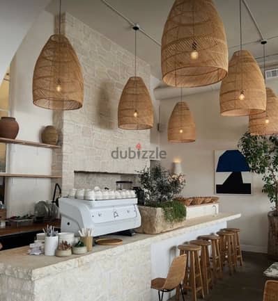 Well designed French cafe equipped sami el solh