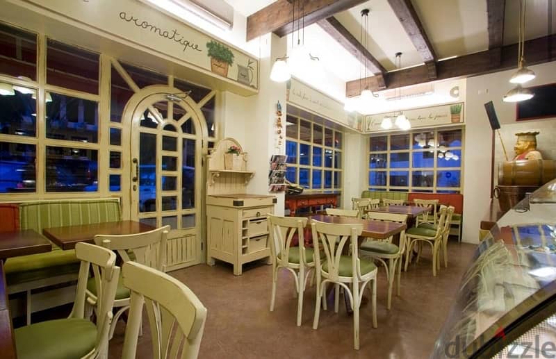Well designed French cafe equipped sami el solh 2