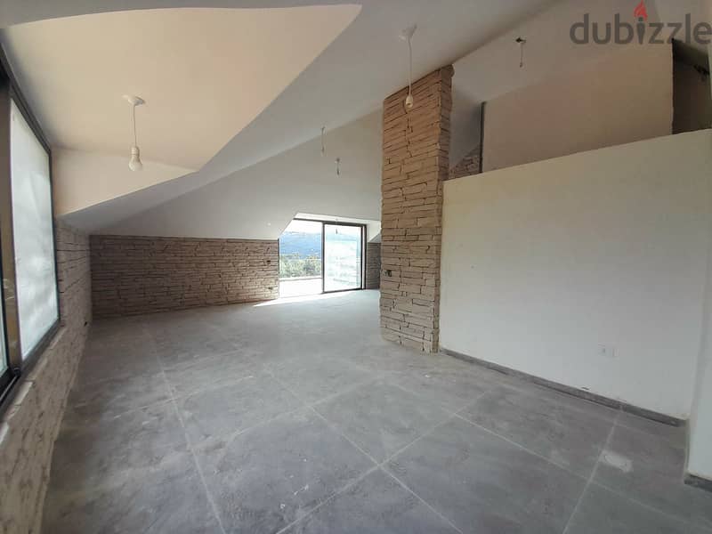 PAYMENT FACILITIES- Rooftop in Oyoun Broumana with View & Terrace 1