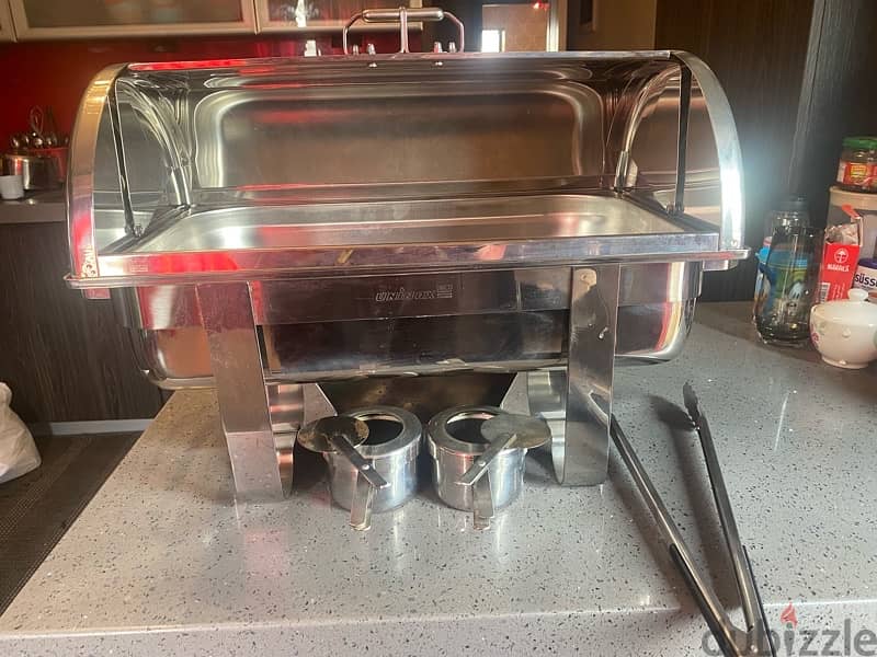 stainless steel chafing dish dish warmer and Juice dispenser 1