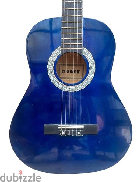 blue guitar 4