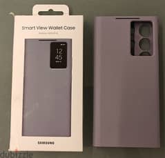 smart view wallet case for Samsung S24 Ultra in a mint condition.