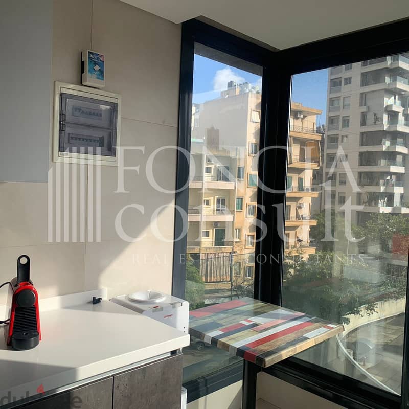 New furnished apt for rent in Ashrafieh! شقة مفروشة جديدة للإيجار 8