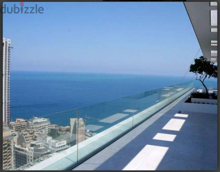 Stunning Apartment. Beirut Terraces. Seaview. 3 beds 1