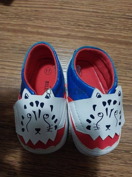 2 baby shoes size 17 new 1