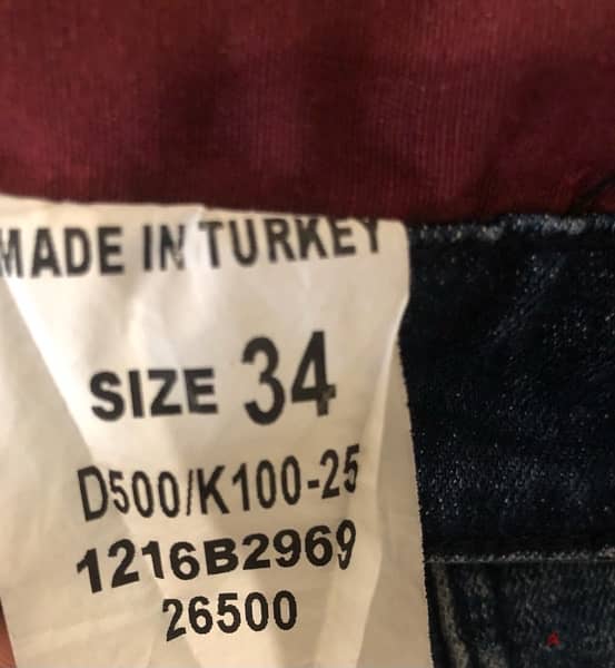 34 in Size ,Orginal brand , excellent condition 3