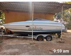 Chris Craft Boat 7 Meters with Trailer, Model Year 2000, 160 hp
