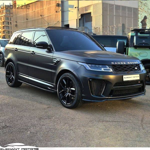 2022 Range Rover Sport SVR Ultimate Edition with 6000km mileage 1