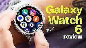 Samsung galaxy watch 6 44mm amazing & new 1