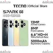 Tecno Spark go 2024 3/64gb Amazing offer & best price 0