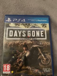 Days Gone ps4 disc used like new 0