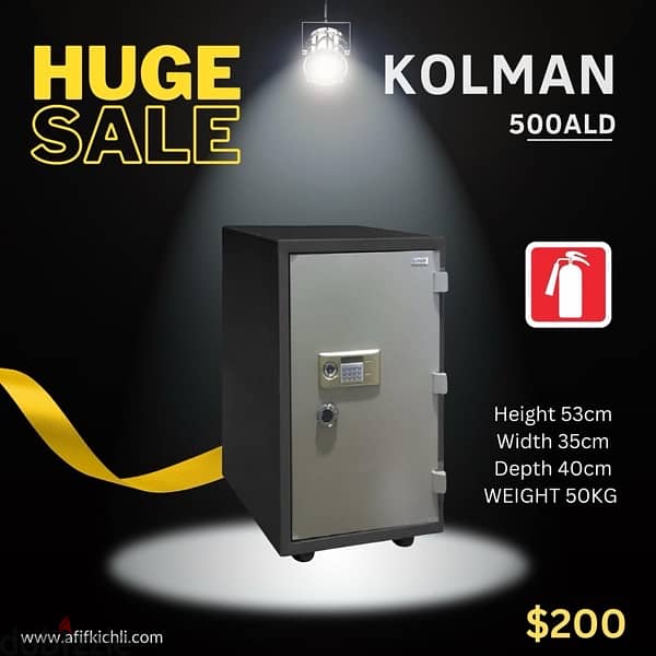 Kolman Safes all Sizes!! 3