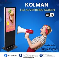 Advertising LED Screens 32-43-55-65 New 0