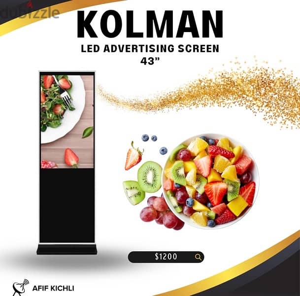 Advertising LED Screens 32-43-55-65 New 3