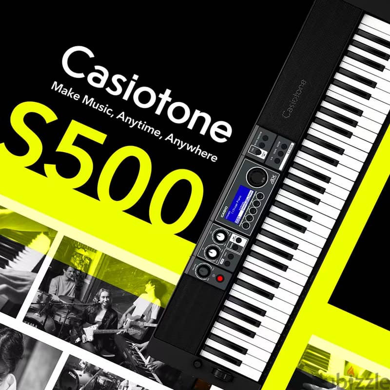 CT-S500 Casio piano keyboard 1
