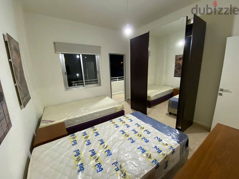 furnished apartment for rent in dekwaneh شقة مفروشة للايجار في دكوانة 1