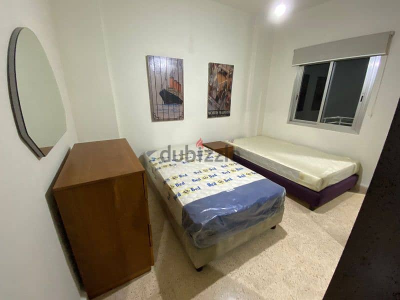 furnished apartment for rent in dekwaneh شقة مفروشة للايجار في دكوانة 6