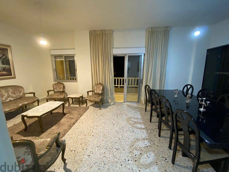 furnished apartment for rent in dekwaneh شقة مفروشة للايجار في دكوانة 10