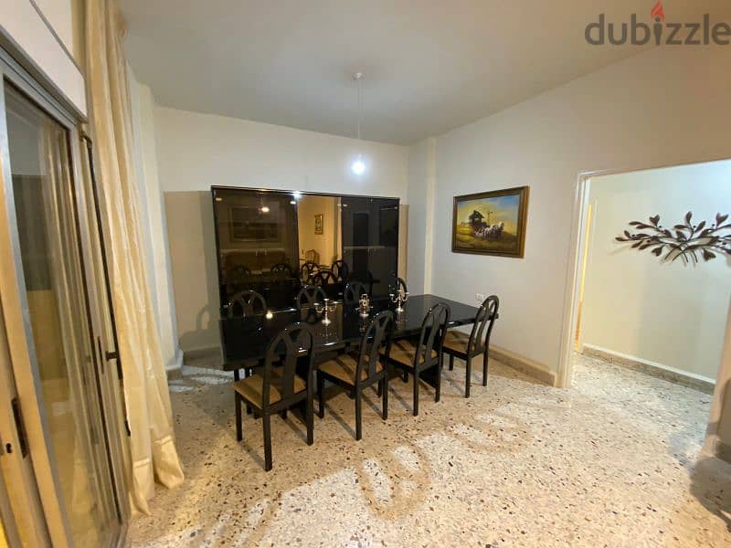 furnished apartment for rent in dekwaneh شقة مفروشة للايجار في دكوانة 13