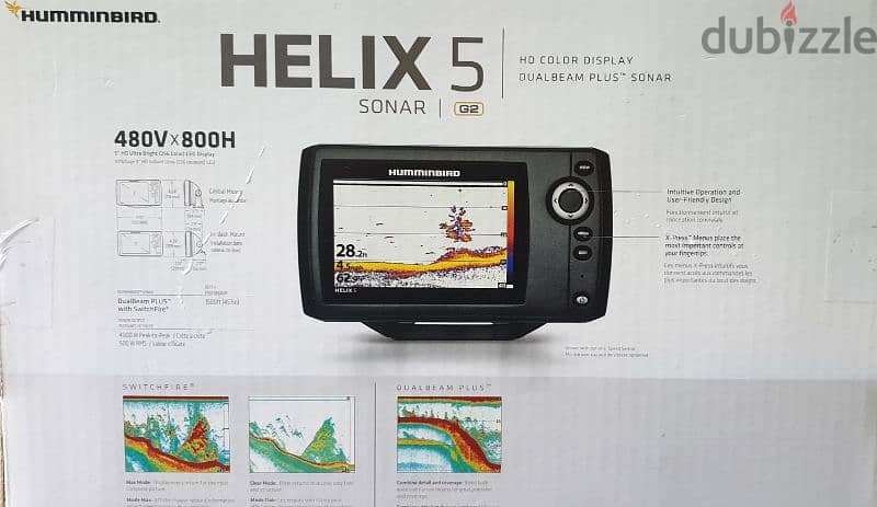 HumminBird Helix 5 sonar free delivery 1