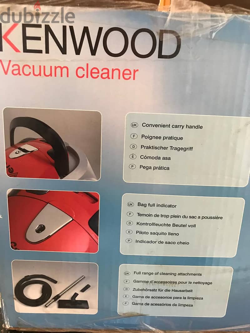 New KENWOOD Vacuum cleaner 4