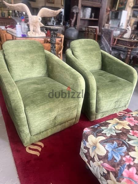 2 swing sofas with buff 5