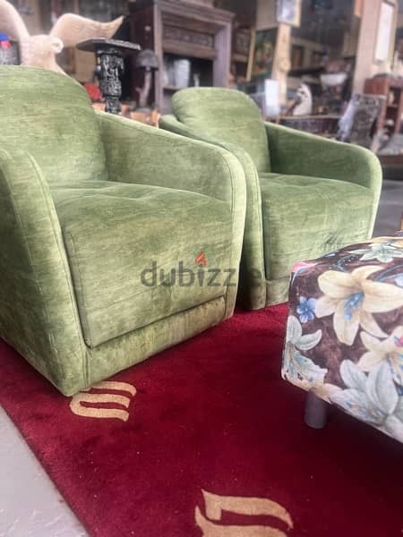 2 swing sofas with buff 15