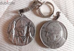 Pope Jean paul II Memorial Coins 0