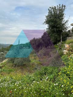 A 5860 m2 land with 85 m2 single house for sale in Bejdarfel/Batroun
