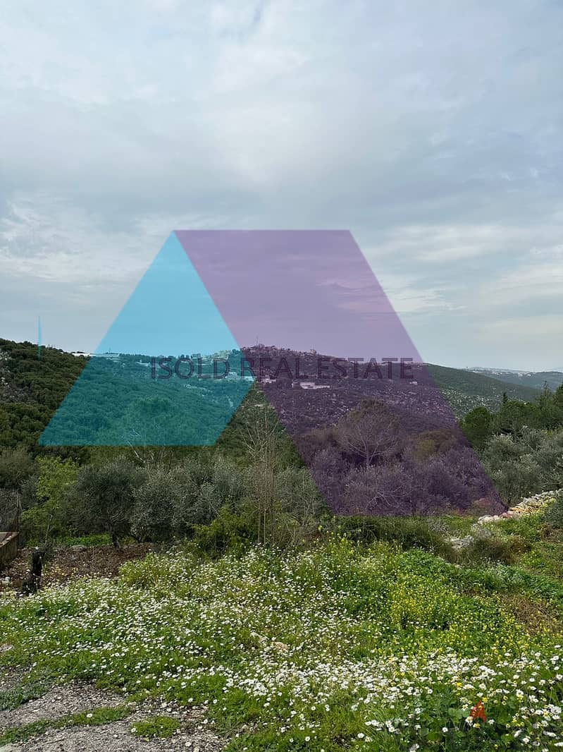 A 5860 m2 land with 85 m2 single house for sale in Bejdarfel/Batroun 2